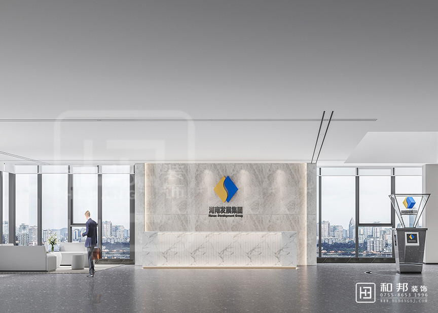 不同規(guī)模企業(yè)辦公室前臺(tái)怎么裝修設(shè)計(jì)以及有哪些建議？